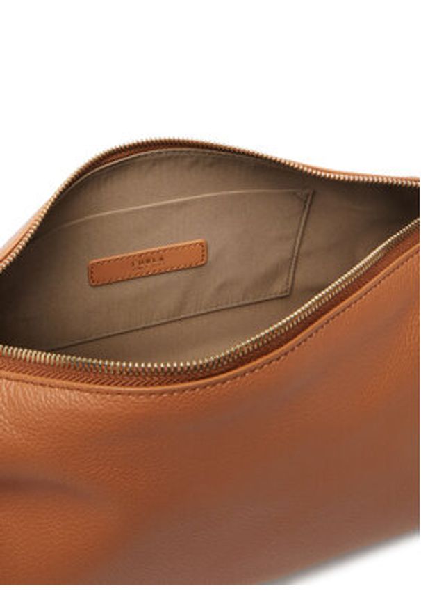 Furla Torebka Debby Mini WE00865 BX3353 KH RY000 Brązowy. Kolor: brązowy. Materiał: skórzane