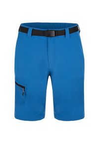 ZONE PERFECT - Męskie szorty softshell LOAP Urro, S. Kolor: fioletowy. Materiał: softshell #1