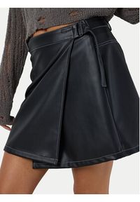 Noisy may - Noisy May Spódnica z imitacji skóry Mandy 27030945 Czarny Regular Fit. Kolor: czarny. Materiał: skóra #5