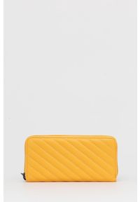 United Colors of Benetton - Portfel. Kolor: pomarańczowy. Materiał: materiał. Wzór: gładki #1