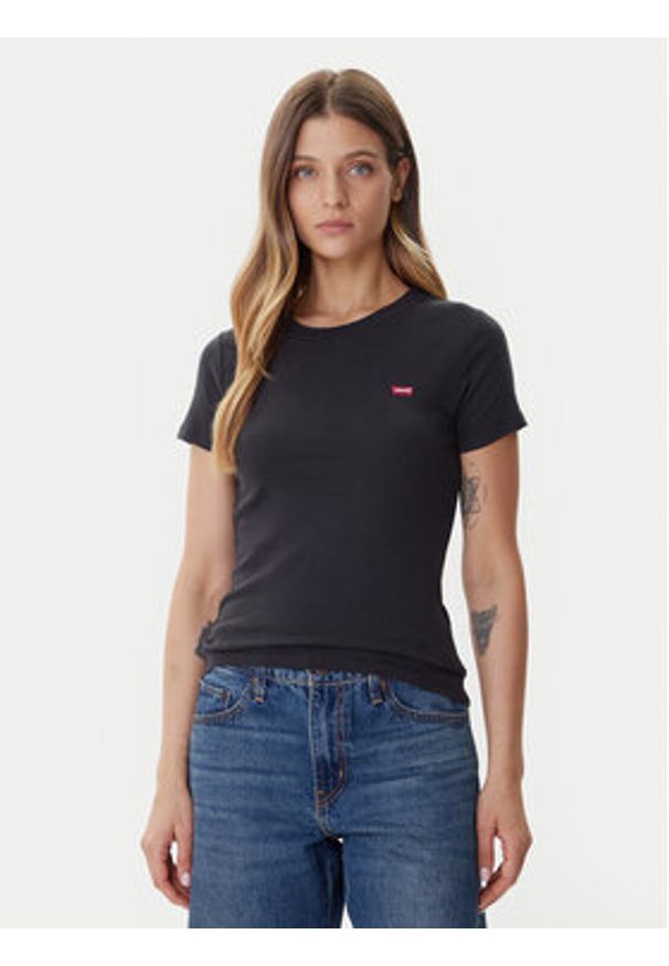 Levi's® Komplet 2 t-shirtów Essential 004AO-0000 Kolorowy Slim Fit. Materiał: bawełna. Wzór: kolorowy