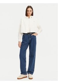 Tommy Jeans Koszula DW0DW19354 Biały Relaxed Fit. Kolor: biały. Materiał: bawełna #6
