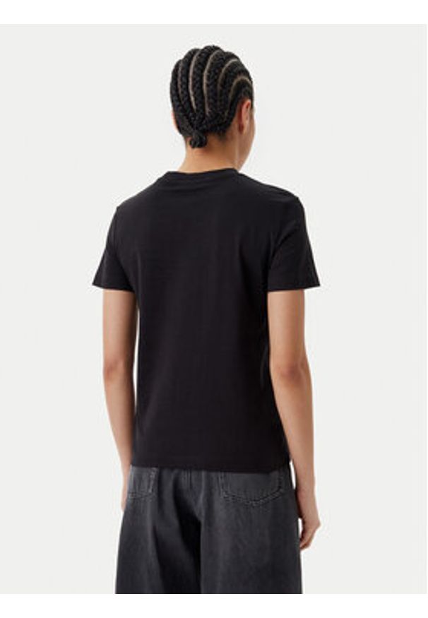 Calvin Klein Jeans T-Shirt Shadow Graphic J20J225545 Czarny Regular Fit. Kolor: czarny. Materiał: bawełna