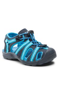 Sandały CMP Kids Aquarii 2.0 Hiking Sandal 30Q9664 Antracite/Danube. Kolor: niebieski. Materiał: materiał #1