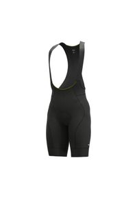 ALÉ CYCLING - Spodenki rowerowe męskie Alé Green Speed bibshorts. Kolor: czarny