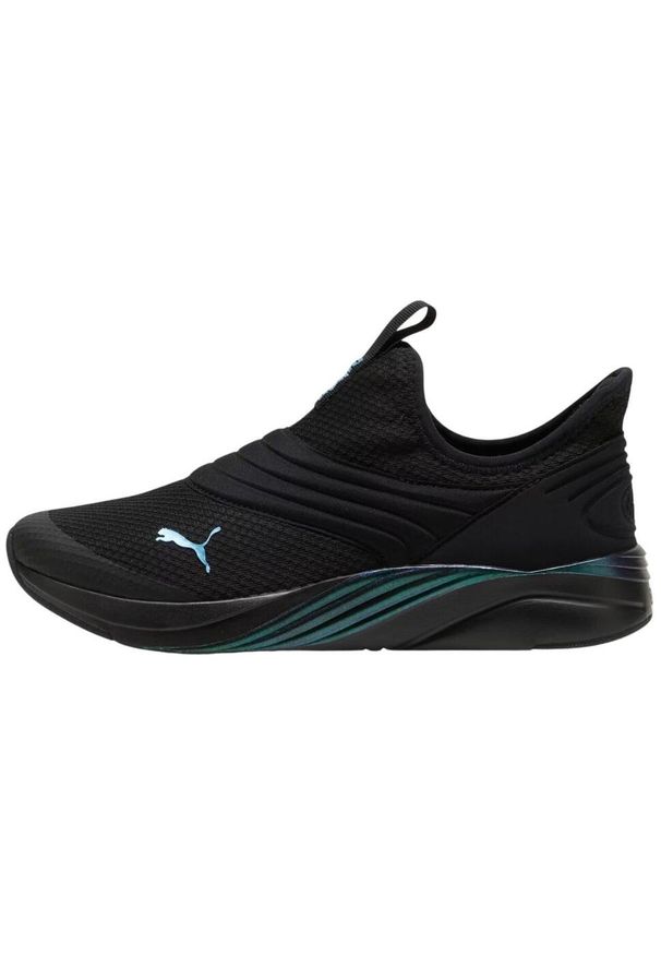 Puma - Kobiety/Panie Softride Sophia 2 Wsuwane Buty Sportowe. Okazja: na spacer. Zapięcie: bez zapięcia. Kolor: czarny. Sport: turystyka piesza