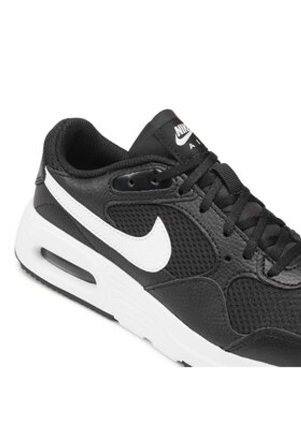 Nike Sneakersy Air Max Sc CW4554 001 Czarny. Kolor: czarny. Materiał: skóra. Model: Nike Air Max
