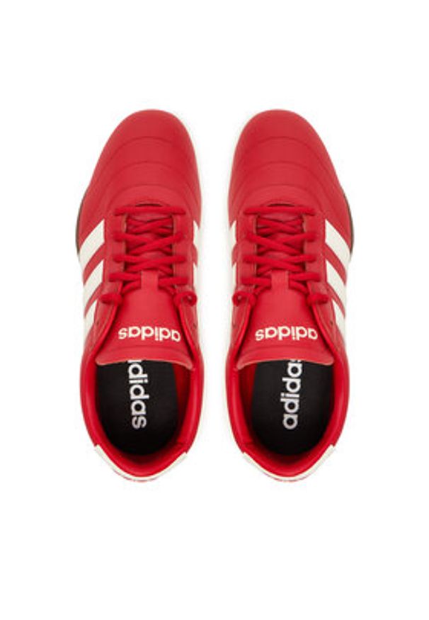 Adidas - adidas Sneakersy Grand Court Lo JQ9691 Czerwony. Kolor: czerwony. Materiał: skóra