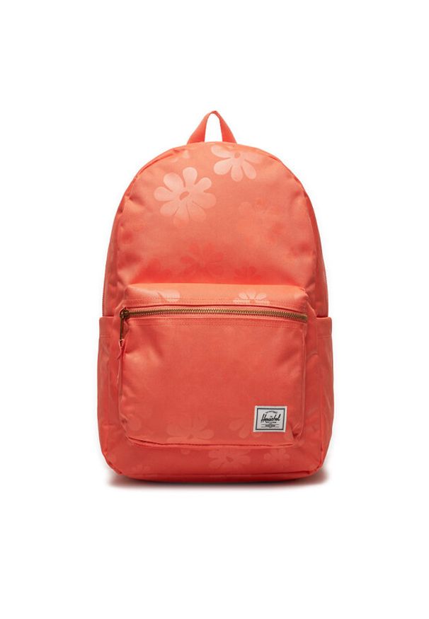 Herschel Plecak Settlement Backpack 11407-06180 Koralowy. Kolor: pomarańczowy. Materiał: materiał