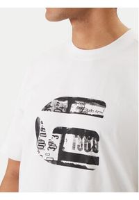 G-Star RAW - G-Star Raw T-Shirt G Icon Graphic D28823-E385 Biały Regular Fit. Kolor: biały. Materiał: bawełna #5