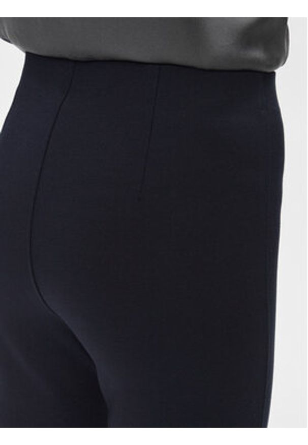 TOMMY HILFIGER - Tommy Hilfiger Spodnie materiałowe Elevated WW0WW39721 Granatowy Slim Fit. Kolor: niebieski. Materiał: wiskoza