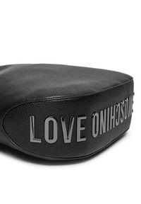 Love Moschino - LOVE MOSCHINO Torebka JC4021PP1LLT000A Czarny. Kolor: czarny. Materiał: skórzane #4