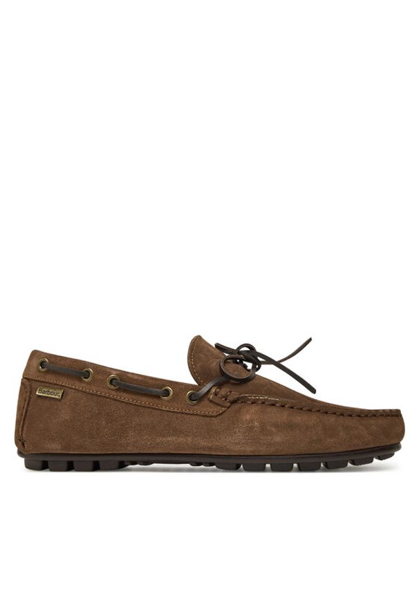 Barbour Mokasyny MFO0796BR95 Brązowy. Kolor: brązowy. Materiał: zamsz, skóra