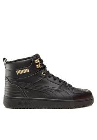 Puma Sneakersy Rebound Rugged 387592 01 Czarny. Kolor: czarny. Materiał: skóra