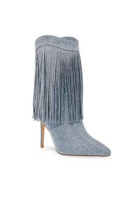 Steve Madden Kowbojki Delray Bootie SM11002946-04004-48K Niebieski. Kolor: niebieski. Materiał: materiał