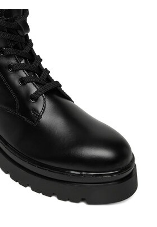 GANT - Gant Trapery 31541156 Czarny. Kolor: czarny. Materiał: skóra