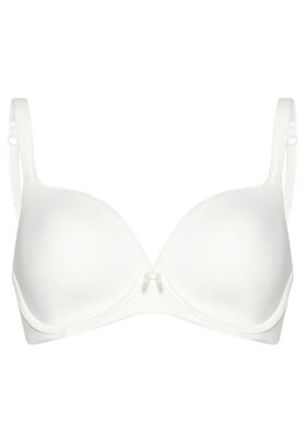Triumph Biustonosz z fiszbiną Perfectly Soft 10131358 Biały. Kolor: biały. Materiał: syntetyk