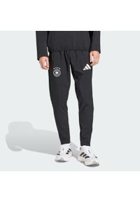Adidas - Spodnie Germany Tiro Travel. Kolor: czarny. Materiał: dresówka. Sport: piłka nożna #1