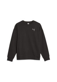 Puma - Damska bluza dresowa BETTER ESSENTIALS PUMA Black. Kolor: czarny. Materiał: dresówka. Sezon: zima