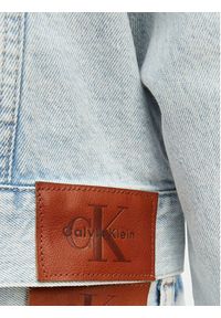 Calvin Klein Jeans Kurtka jeansowa LV047F680G Niebieski Cropped Fit. Kolor: niebieski. Materiał: bawełna #5