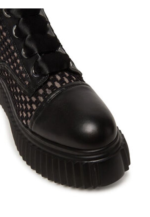 AGL Trzewiki Iggy Ghost D751563PGK77601013 Czarny. Kolor: czarny. Materiał: skóra