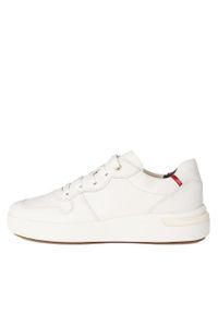 Sneakersy Geox D Dalyla D35QFA00085C1Z7Y White/Scarlet. Kolor: biały