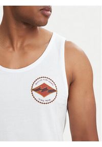 Billabong Tank top Rotor Diamond EBYZT00303 Biały Regular Fit. Kolor: biały. Materiał: bawełna #3