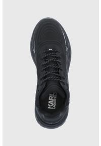 Karl Lagerfeld Buty Blaze kolor czarny. Nosek buta: okrągły. Zapięcie: sznurówki. Kolor: czarny. Materiał: guma #5