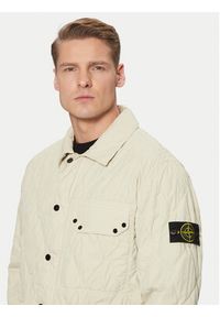 Stone Island Kurtka przejściowa 8115Q0633 Beżowy Regular Fit. Kolor: beżowy. Materiał: bawełna #4