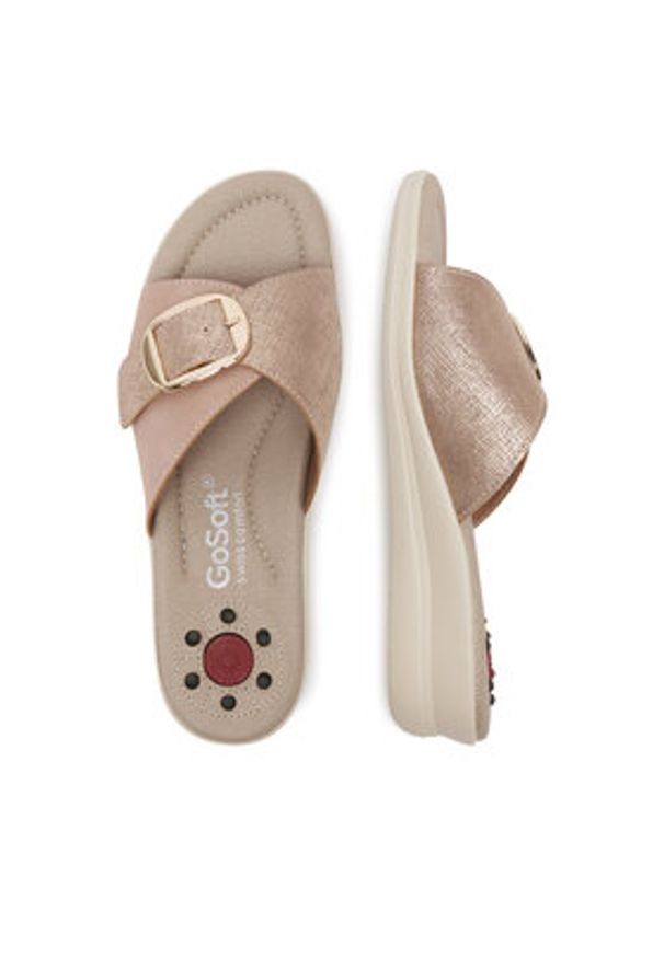 Go Soft Klapki LAH3T9092-3 Różowy. Kolor: różowy. Materiał: materiał, syntetyk