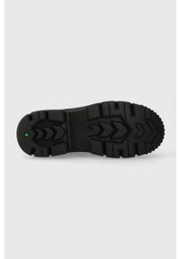 Timberland buty Greyfield F/L Hiker damskie kolor czarny na płaskim obcasie TB0A5ZD40011. Nosek buta: okrągły. Zapięcie: sznurówki. Kolor: czarny. Materiał: włókno. Obcas: na obcasie. Styl: klasyczny. Wysokość obcasa: niski #4