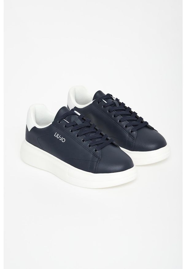 Liu Jo - Sneakersy męskie skórzane LIU JO. Materiał: skóra