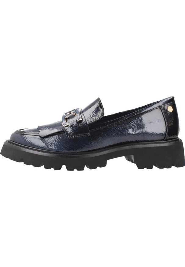Carmela - Buty CARMELA 162698C Czarny. Okazja: na co dzień. Kolor: czarny. Materiał: skóra