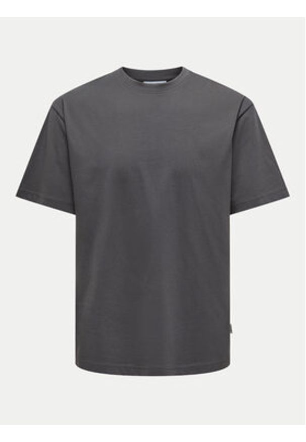 Only & Sons T-Shirt Fred 22022532 Szary Relaxed Fit. Kolor: szary. Materiał: bawełna