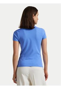 Polo Ralph Lauren Polo 211939272005 Niebieski Slim Fit. Typ kołnierza: polo. Kolor: niebieski. Materiał: bawełna #5
