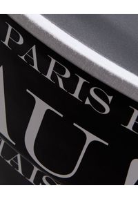 MAISON MICHEL PARIS - Czarne pudełko na kapelusz. Kolor: czarny. Wzór: aplikacja