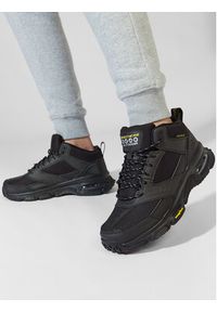 skechers - Skechers Trekkingi Bulldozer 237215/BBK Czarny. Kolor: czarny. Materiał: skóra. Sport: turystyka piesza #7