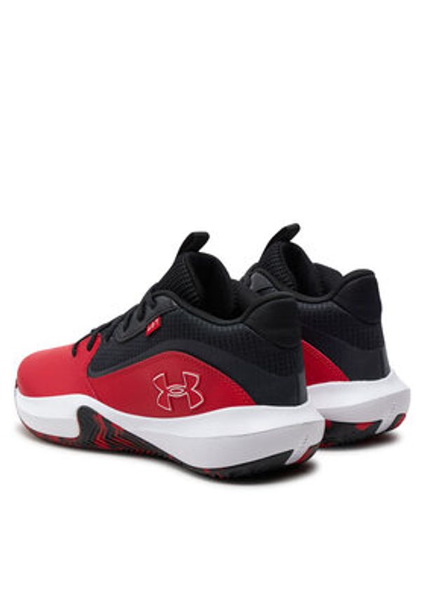 Under Armour Buty do koszykówki Ua Lockdown 7 3028512-600 Czerwony. Kolor: czerwony. Materiał: skóra. Sport: koszykówka