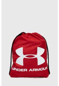 Under Armour plecak damski kolor bordowy 1240539-600. Kolor: czerwony. Wzór: nadruk
