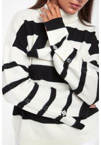 Liu Jo - Golf damski wełniany LIU JO. Typ kołnierza: golf. Materiał: wełna #3