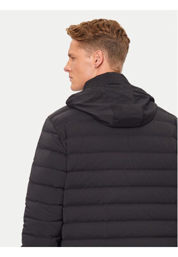 EA7 Emporio Armani Płaszcz zimowy 6DPK12 PNHAZ 1200 Czarny Regular Fit. Kolor: czarny. Materiał: syntetyk. Sezon: zima