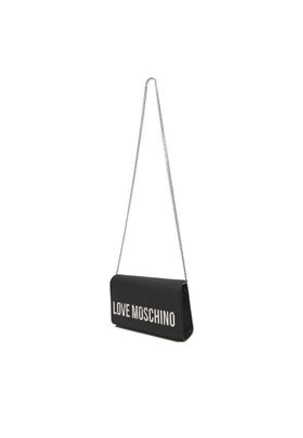 Love Moschino - LOVE MOSCHINO Torebka JC4103PP0NKD000B Czarny. Kolor: czarny. Materiał: skórzane