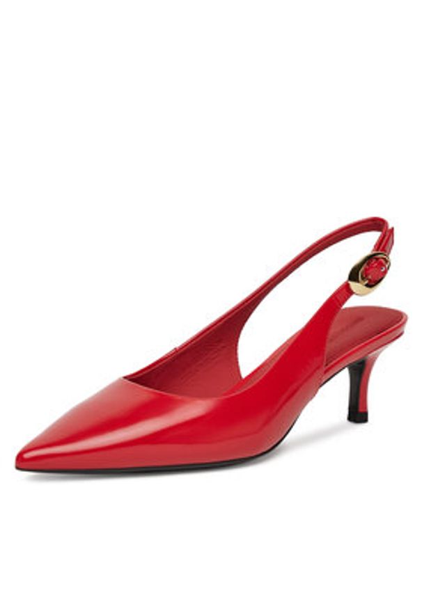 Gino Rossi Czółenka EDEN-V2020-13-2 Czerwony. Kolor: czerwony. Materiał: skóra, lakier