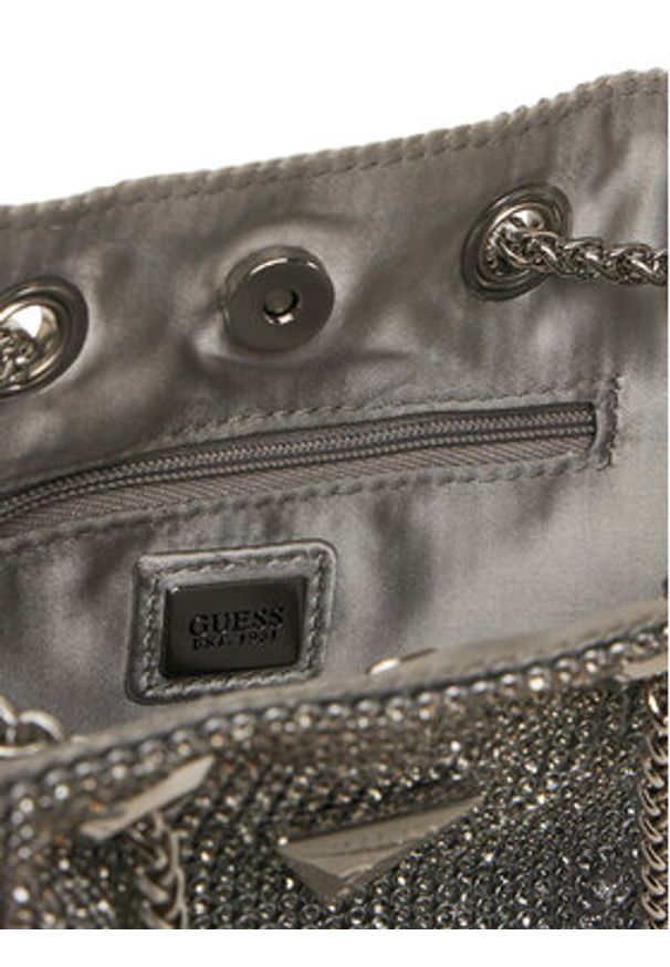 Guess Torebka HWOY93 50750 Srebrny. Kolor: srebrny. Materiał: skórzane