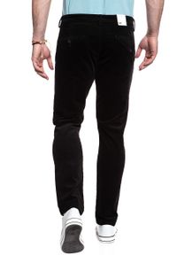 Lee - LEE SPODNIE MĘSKIE CHINO BLACK L768WJ01. Materiał: sztruks #7