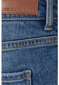 medicine - Medicine jeansy damskie medium waist. Kolor: niebieski