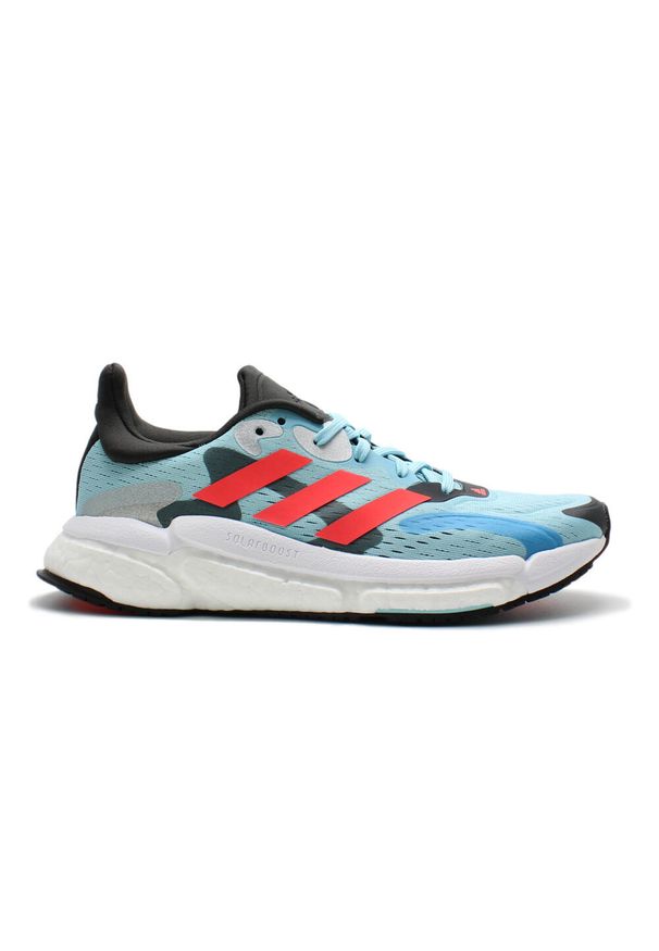 Kobieta Bieganie Buty Adidas Solar Boost 4 Niebieskie. Kolor: niebieski. Sport: bieganie