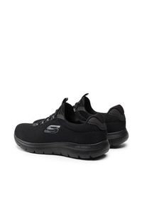 skechers - Skechers Sneakersy Summits 52811/BBK Czarny. Kolor: czarny. Materiał: materiał #2