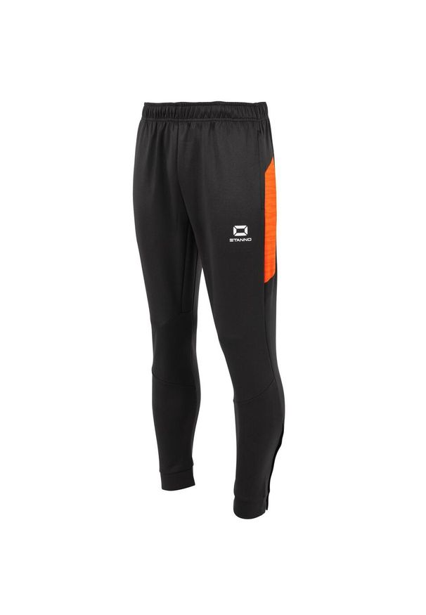 STANNO - Spodnie dresowe dla dzieci Stanno Bolt. Kolor: wielokolorowy, czarny, pomarańczowy. Materiał: dresówka