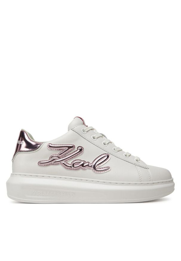 Karl Lagerfeld - Sneakersy KARL LAGERFELD. Kolor: biały